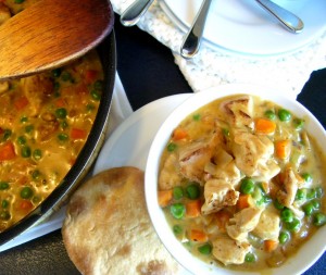 Creamy chicken casserole