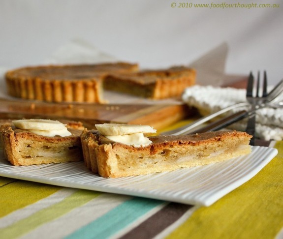 Brown butter banana tart 2