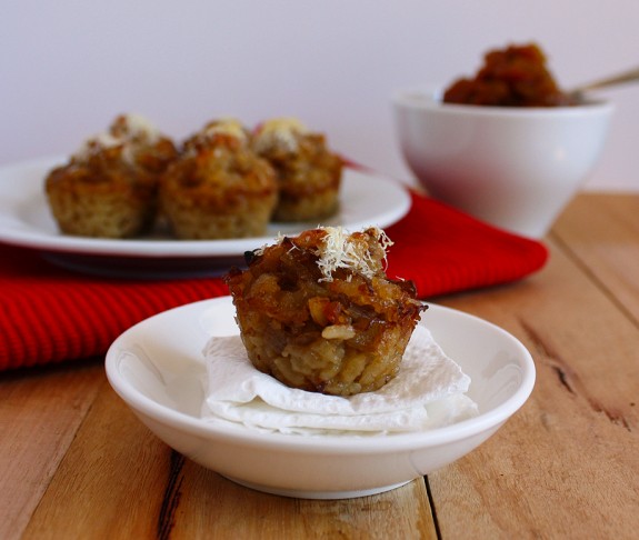 Risotto cakes
