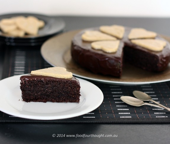 Healthy chocolate cake
